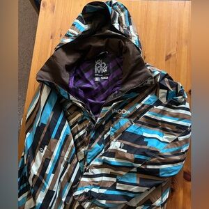 VOLCOM NIMBUS SNOWBOARD JACKET MENS SIZE MEDIUM